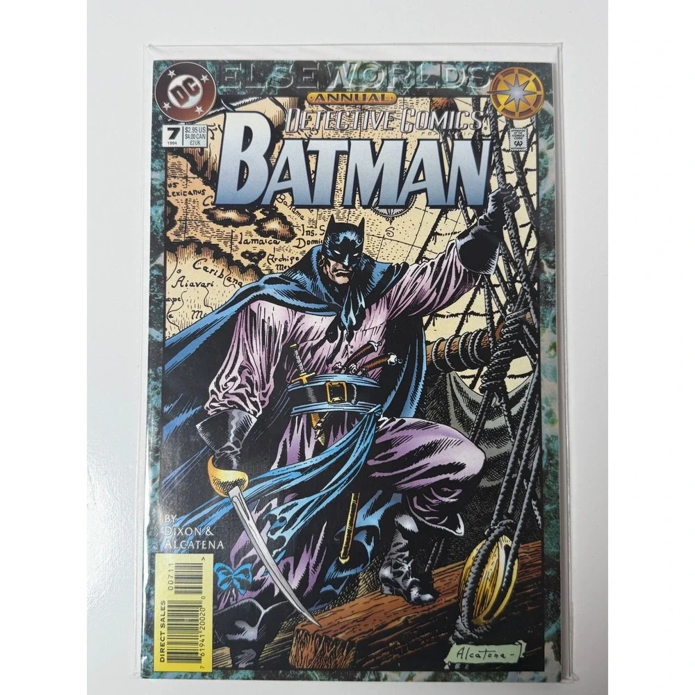 Batman Detective Comics Annual 7 Elseworlds 1994 DC Comics Pirate Batman Dixon